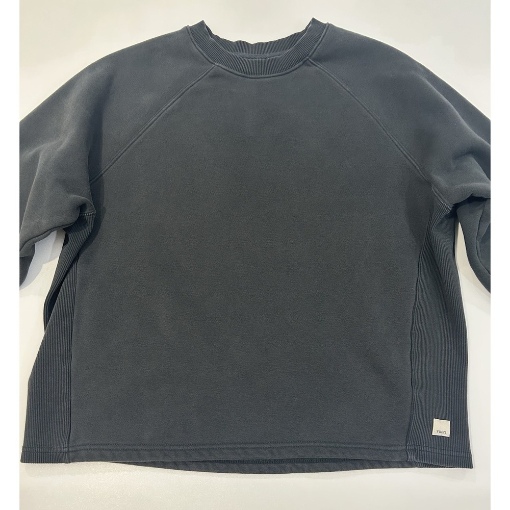 Classic Women's Crewneck Sweater in Charcoal